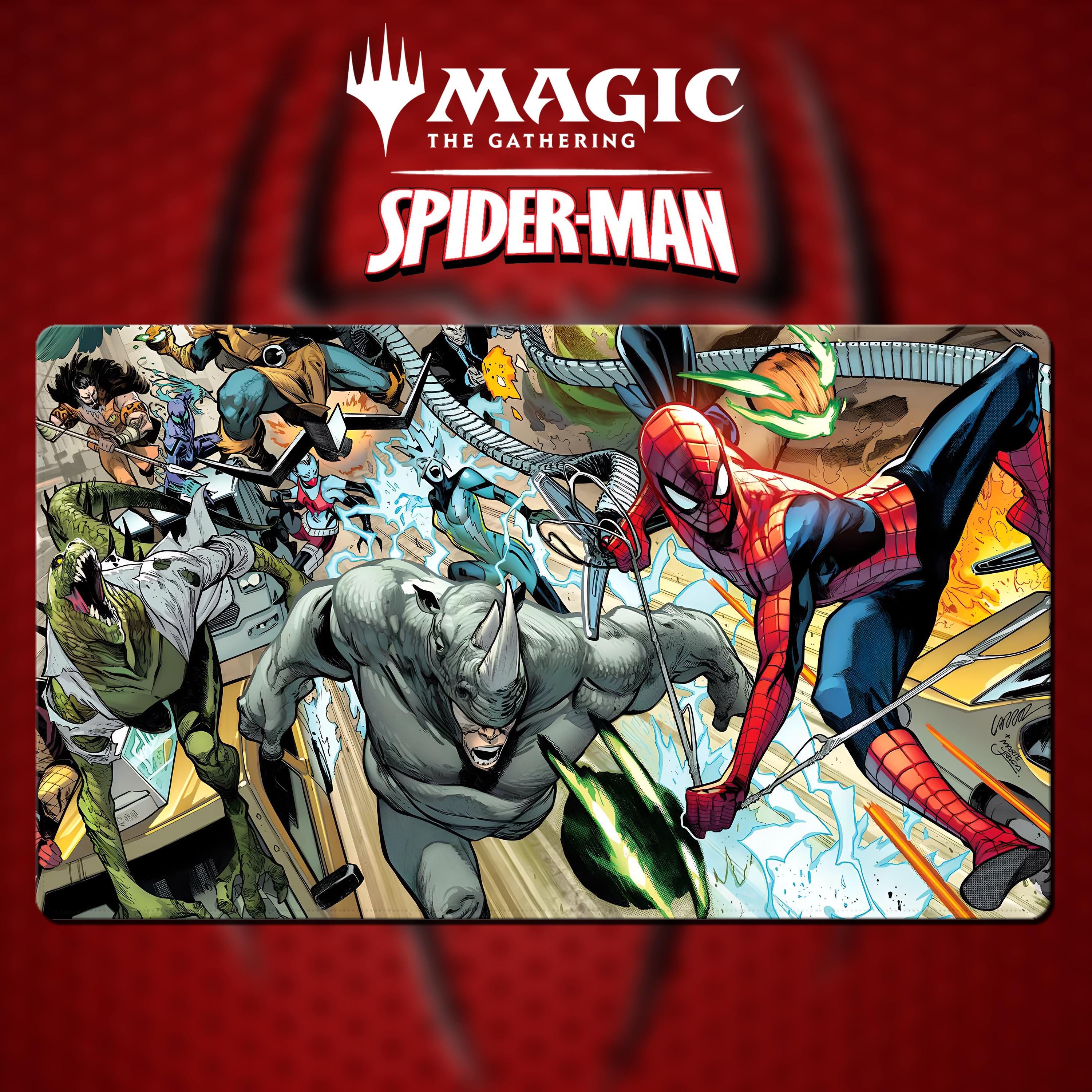 マジック大戦祭 プレイマット スパイダーマン プレイマット マジック