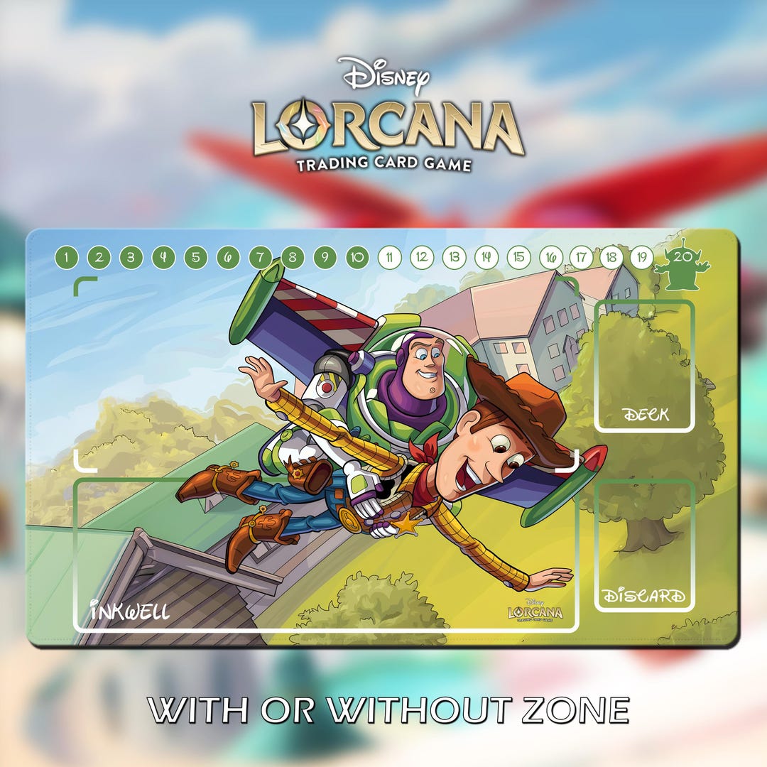トイストーリー　ディズニー　ウッディ　ロルカナ　優勝賞プレイマット il_1080xN.7284542763_hsxf.jpg