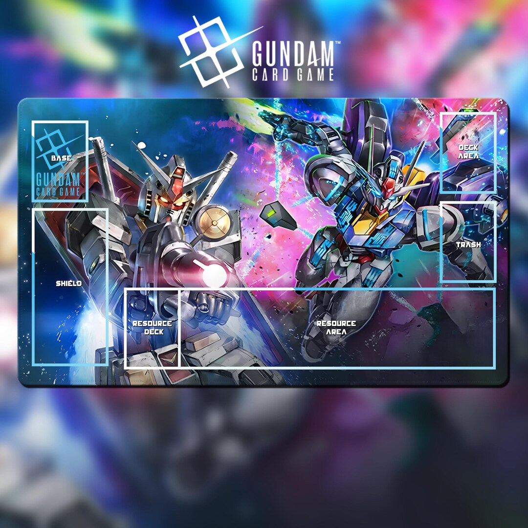 ガンダムTCGプレイマット - RX-78-2 ガンダム - ゼータガンダム - 24