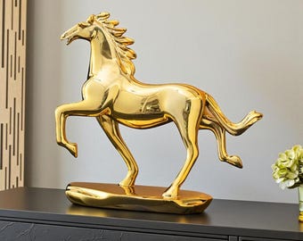 Horse Decor, Modern Sculpture, Home Decor, Equestrian Gifts