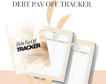 Debt Payoff Tracker, Budget Planner, Snowball Avalanche Methods (PDF Download)