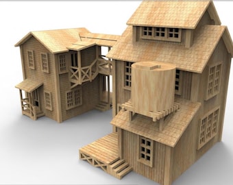 ACME Tool & Die Laser Cut 3mm Pattern diecast, G scale, DIY Wooden Scale Model, 3d puzzle