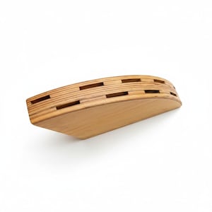 Wooden Knife Block Holder for 10 Knives, Modern Kitchen Organizer image 6