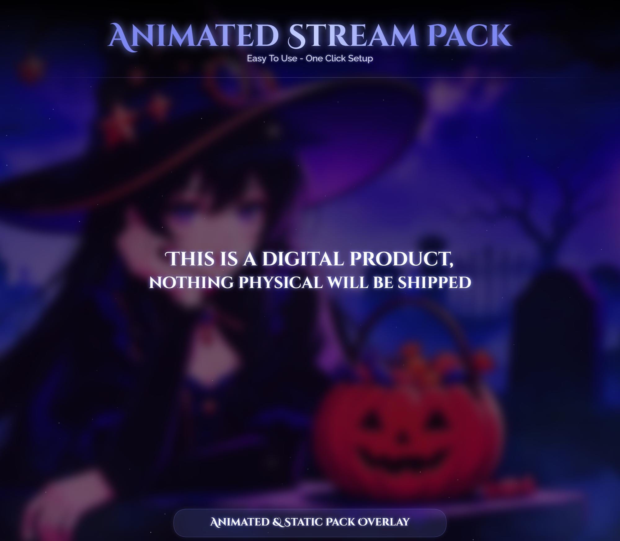 Halloween Witch Animated Overlay — preview photo 7