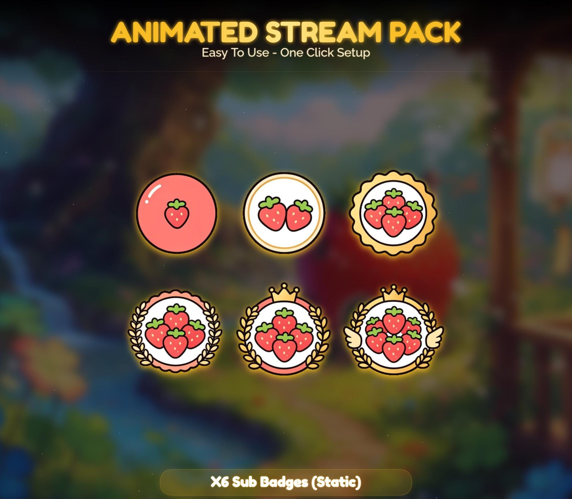 Animated Cats Forest Stream Package — preview photo 7