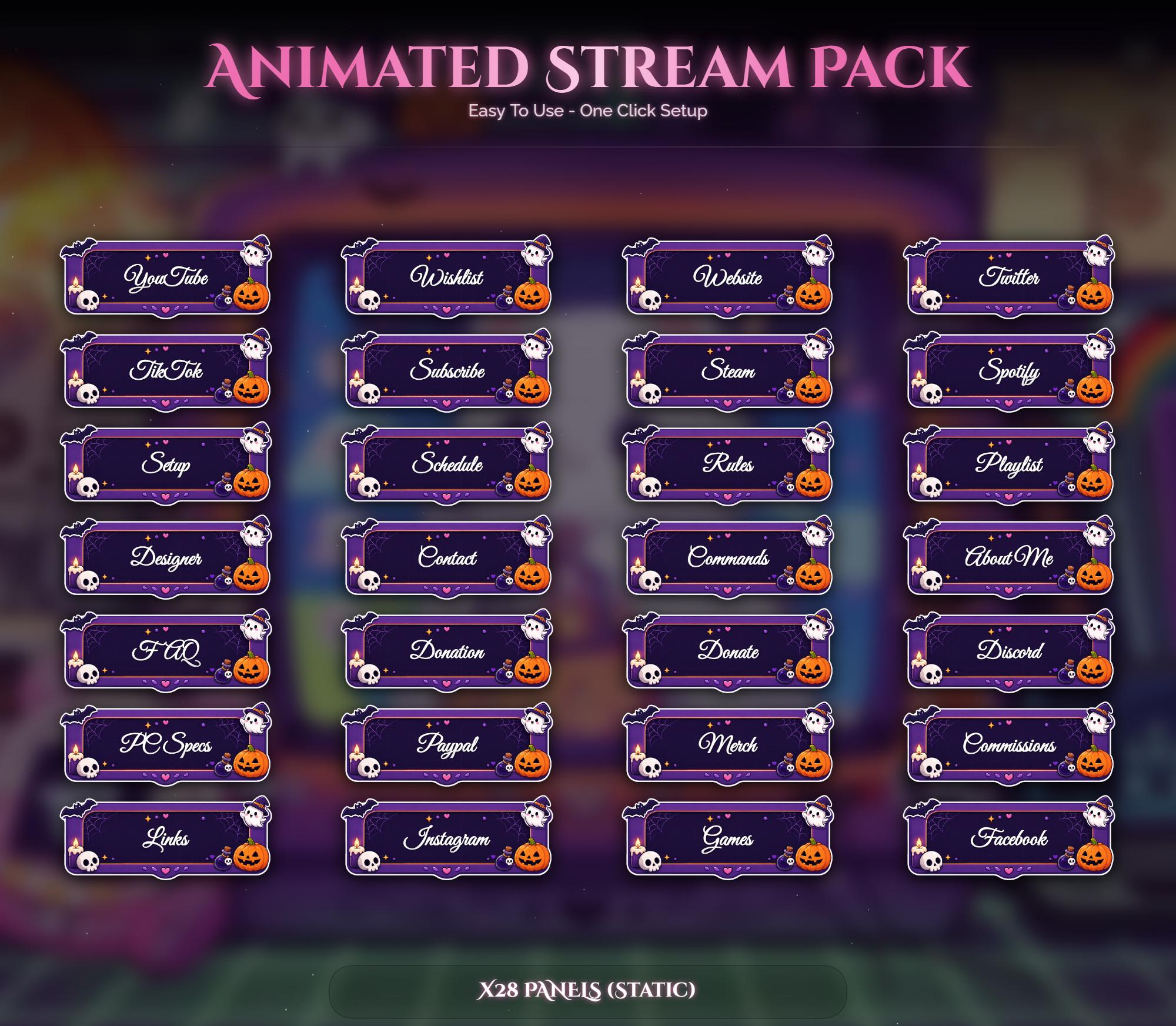 Y2K Spooky Cat Animated Overlay — preview photo 4