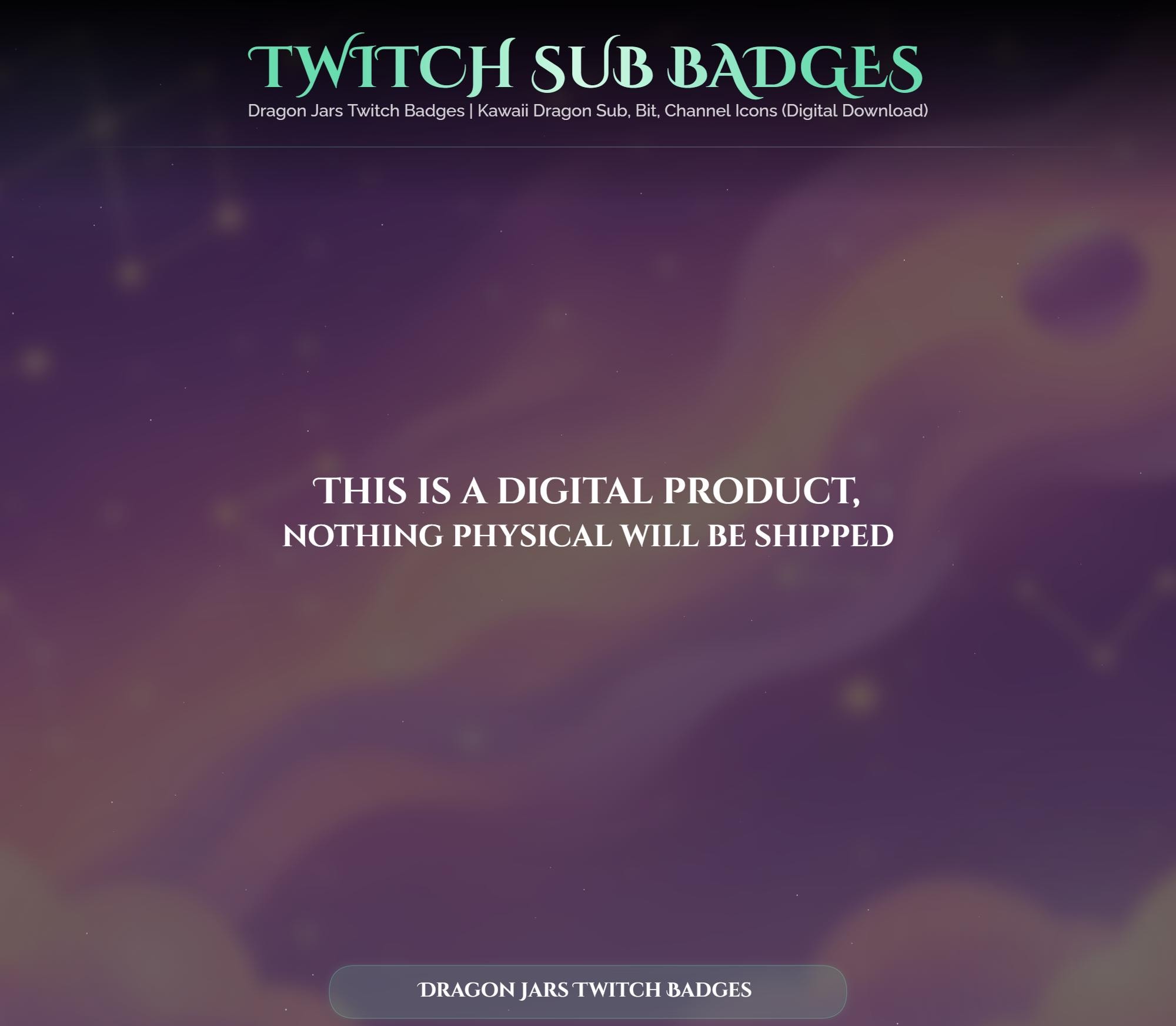 Dragon Jars Twitch Badges — preview photo 10