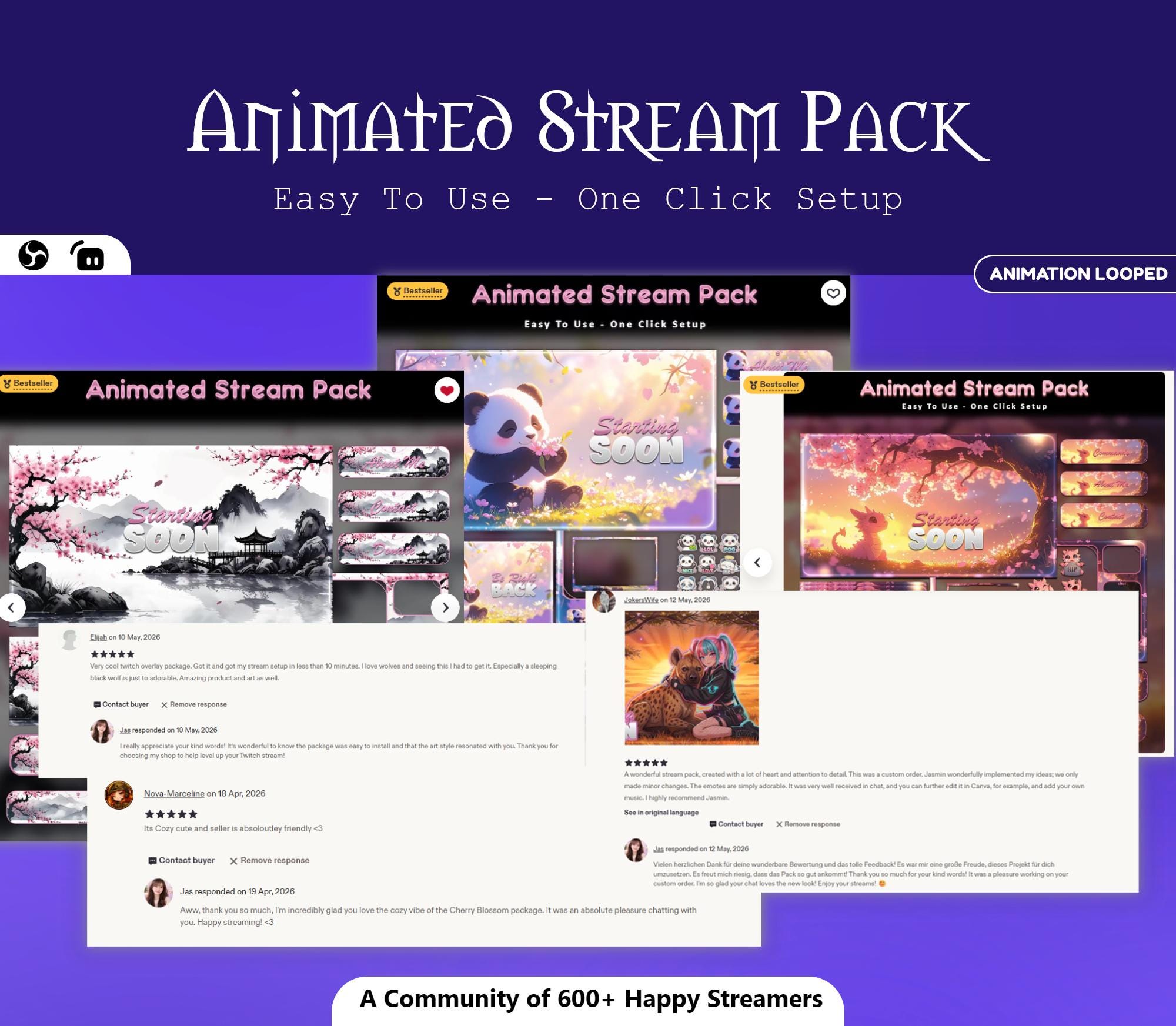 Magical Celestial Bedroom Animated Overlay — preview photo 10