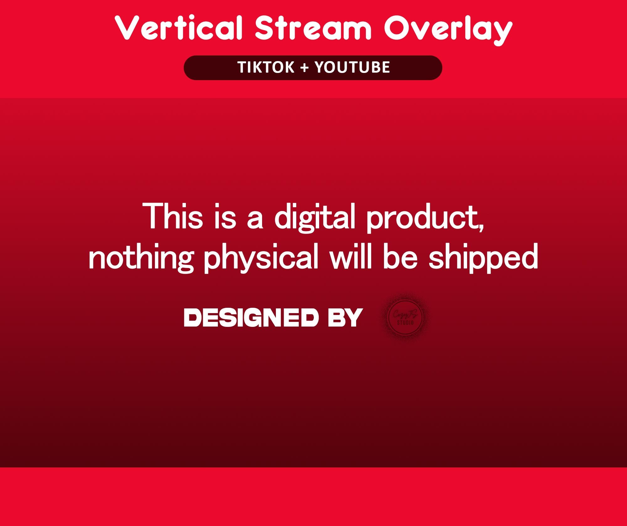 Cherry Blossom Animated TikTok Stream Overlay Package, TikTok Overlays (Digital Download) — preview photo 10