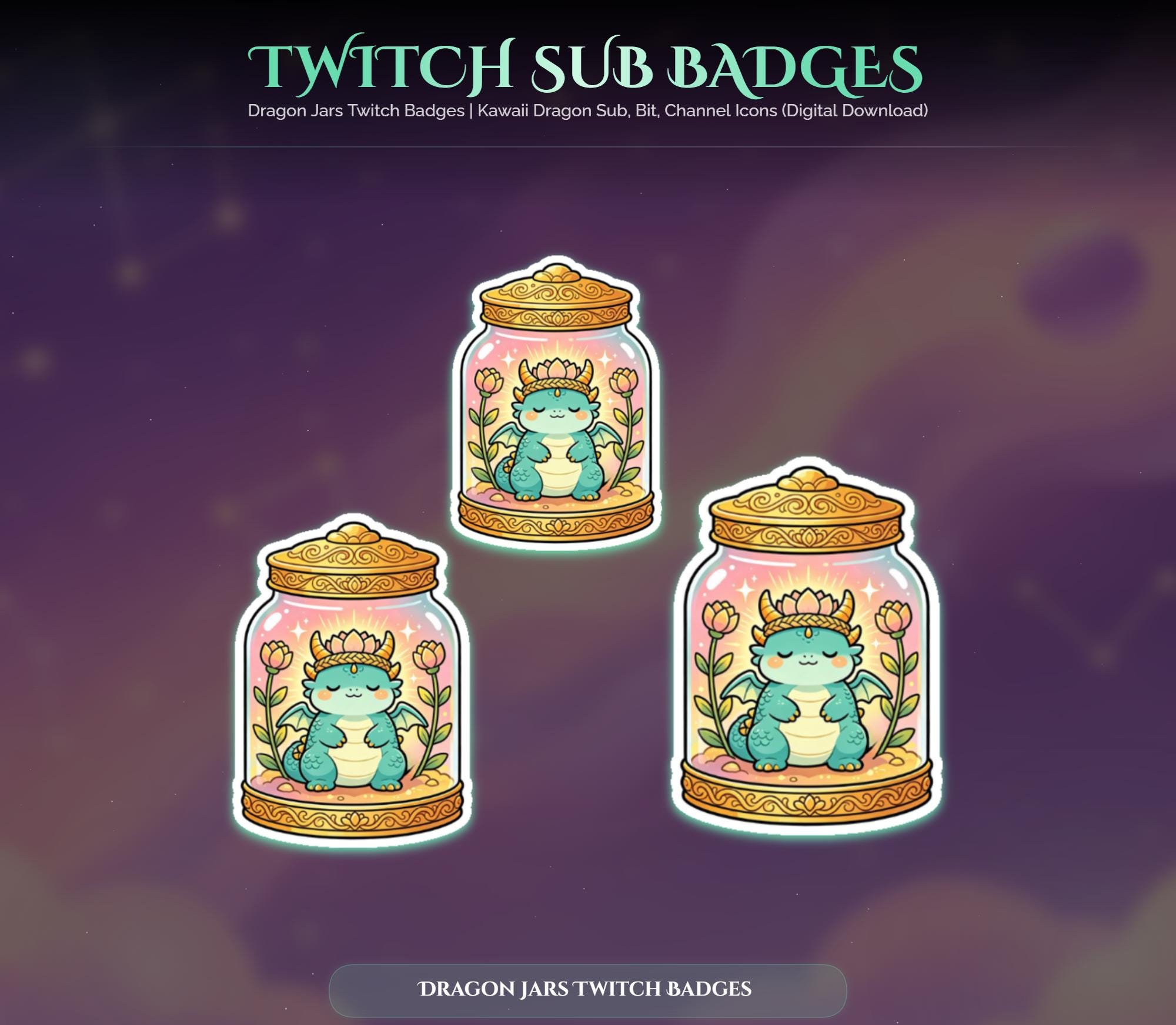 Dragon Jars Twitch Badges — preview photo 8