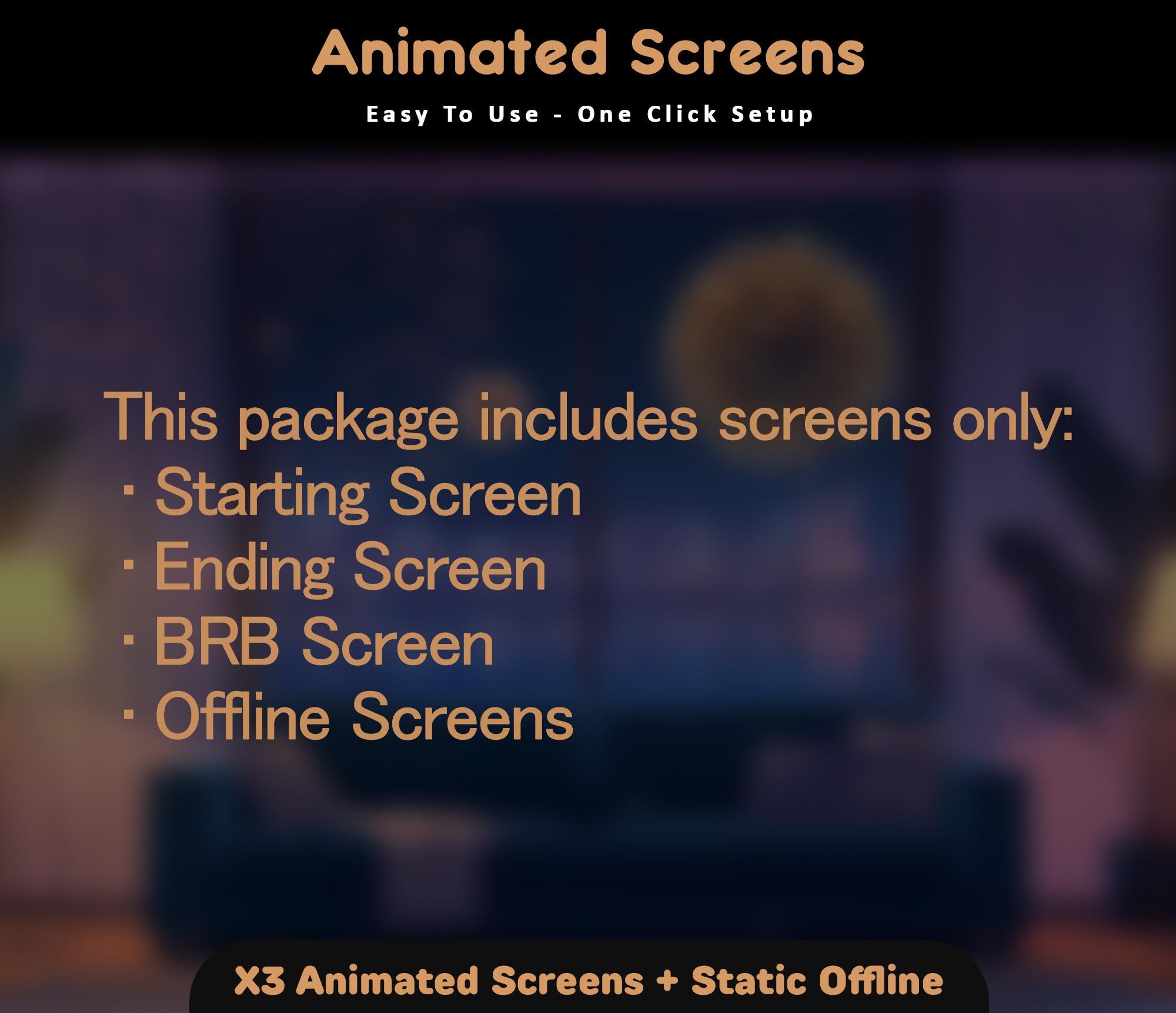 New Year Animated Stream Twitch Screens — preview photo 6