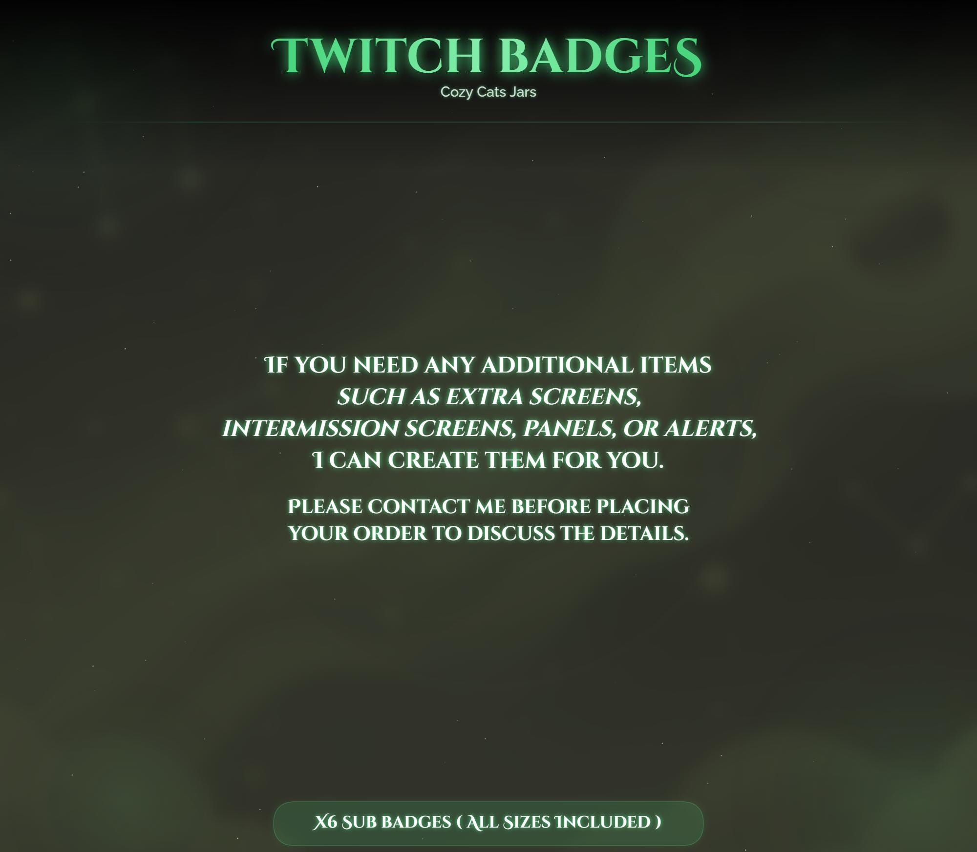 Cozy Frog Jars Twitch Sub Badges — preview photo 5