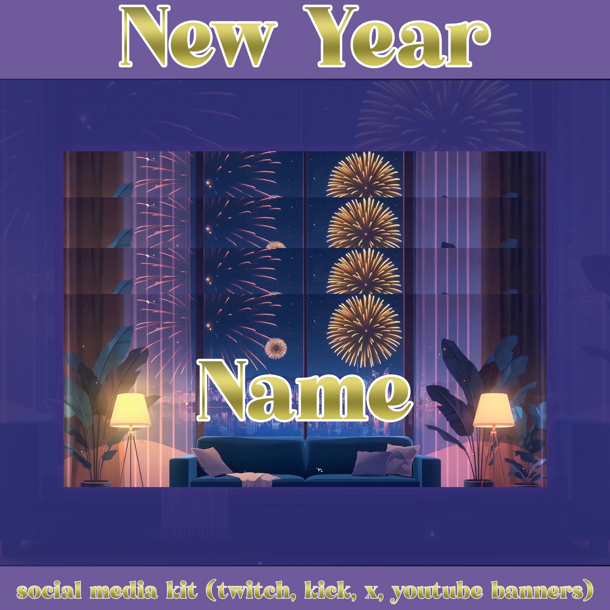 Festival Animated Stream Package : Twitch Overlay, YouTube, Kick, Purple Overlays — preview photo 8