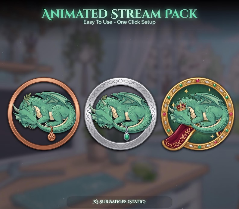 Matcha Overlay Rivals Matcha Dragon Animated Stream Package: for Twitch Overlay, Youtube ...