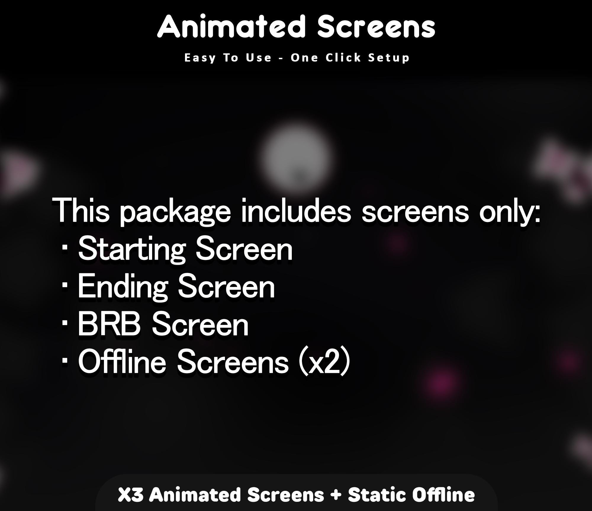 Cherry Blossom Twitch Screens — preview photo 6