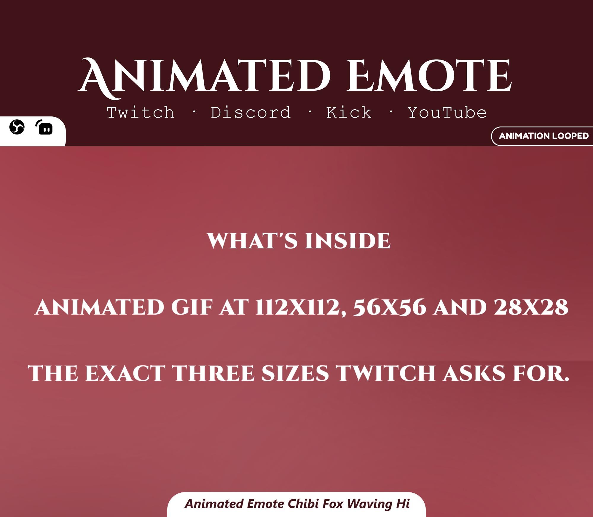 Animated Chibi Cat Emote — preview photo 3