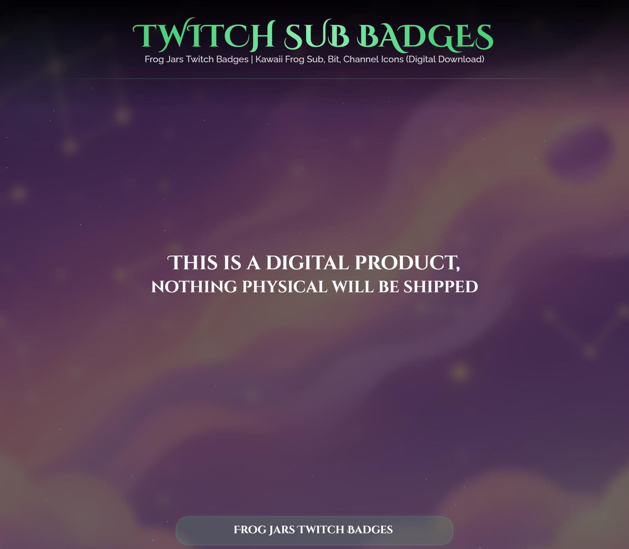 Cozy Frog Jars Twitch Sub Badges — preview photo 10