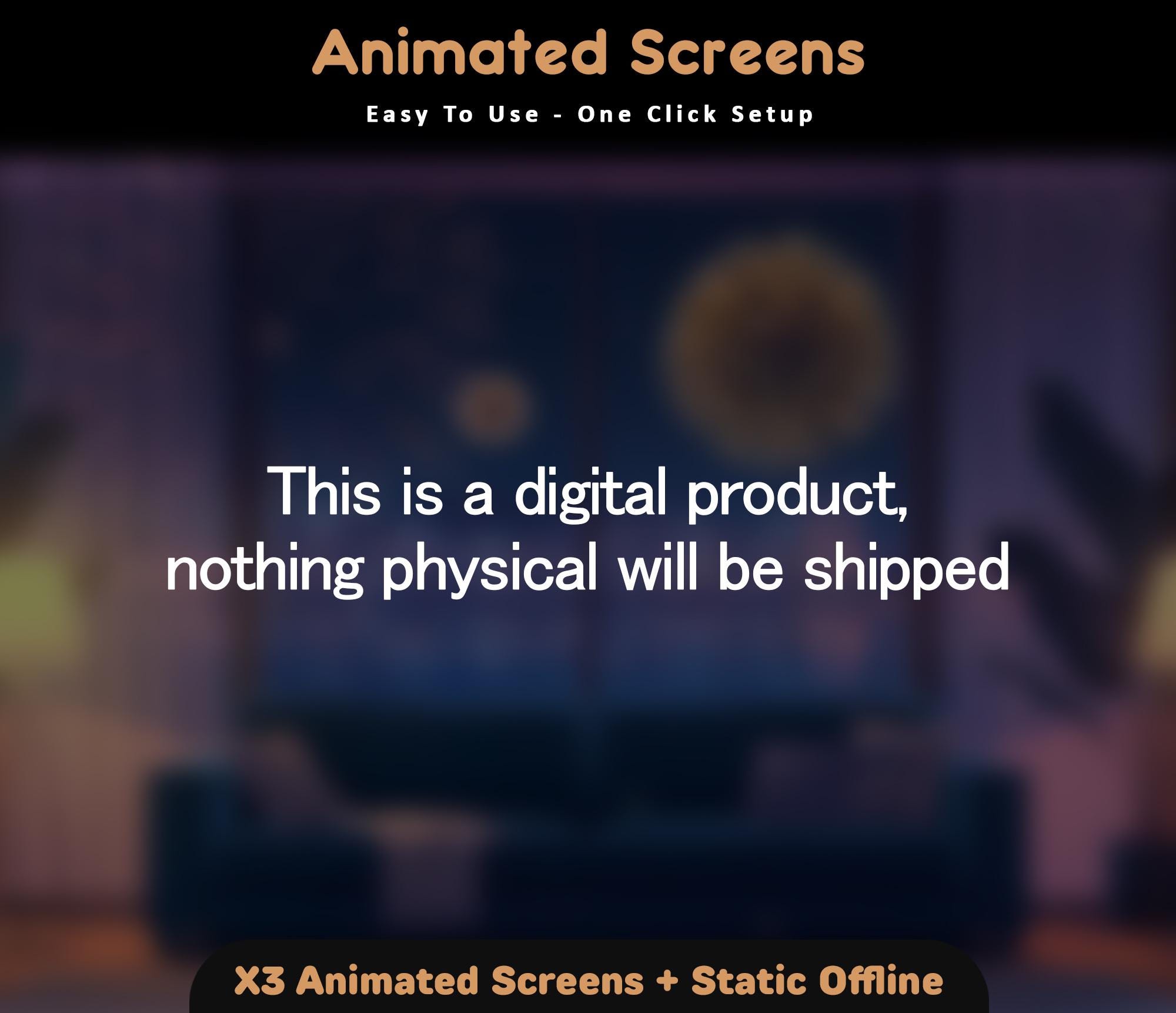 New Year Animated Stream Twitch Screens — preview photo 7