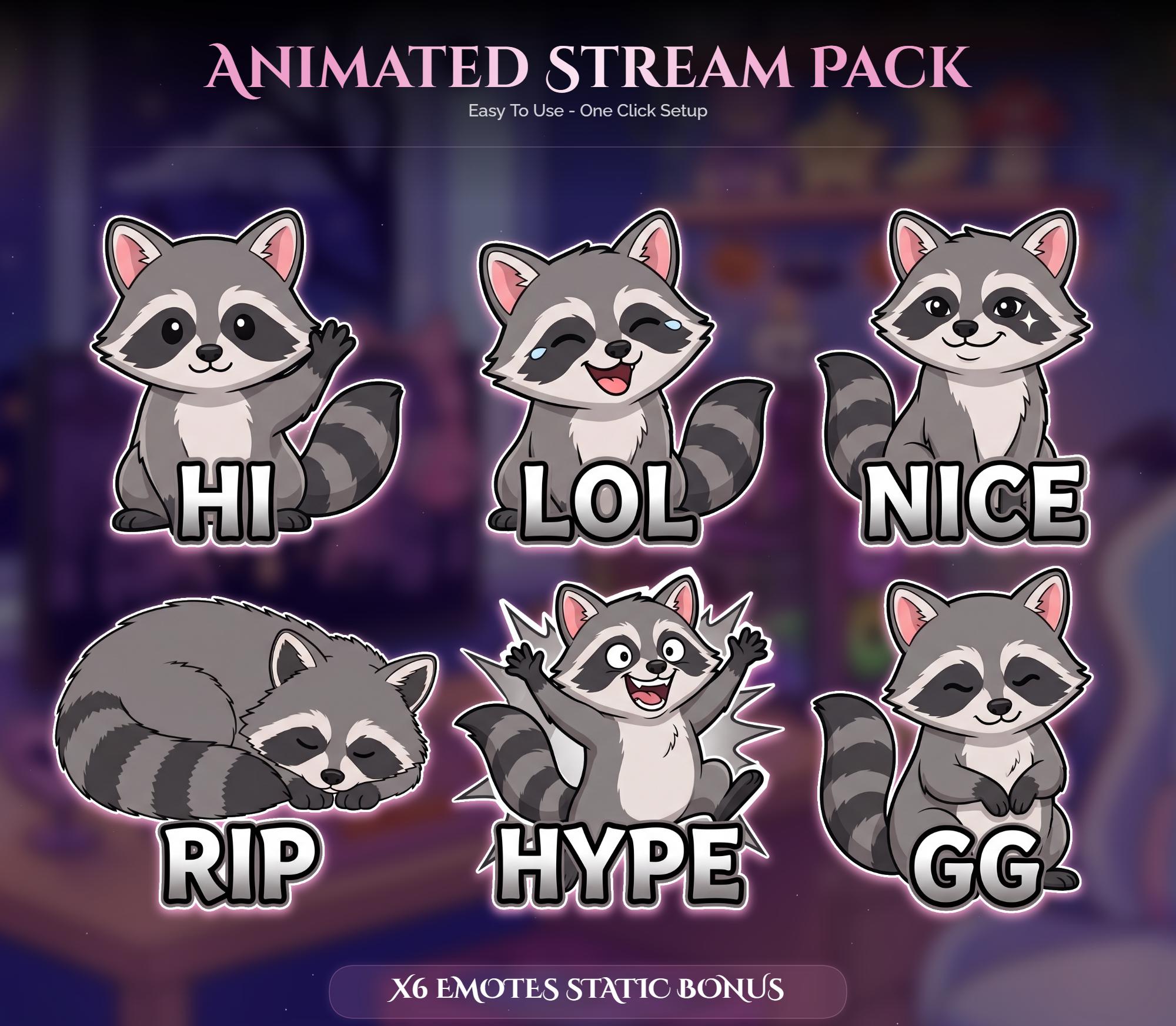 Animated Spooky Halloween Twitch Overlay Pack — preview photo 9