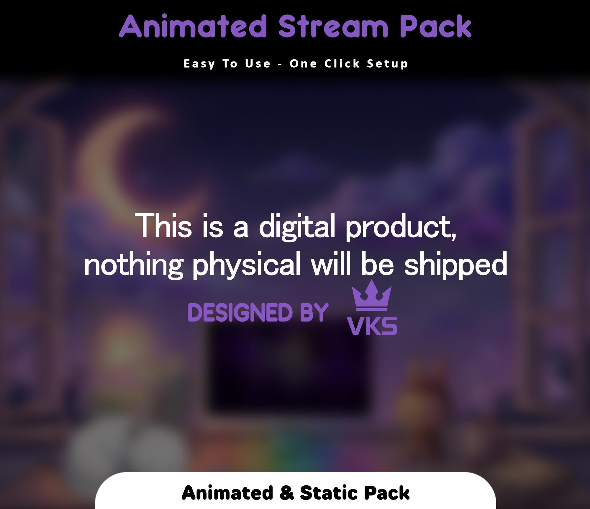 Animated Twitch Overlay Pack — preview photo 9