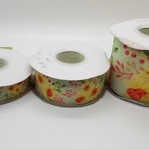 USDR grosgrain daffodil ribbon