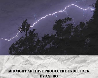 Paquete de productor de Midnight Archive: Kit de sonido Trap, Drill e HyperPop con más de 250 sonidos únicos