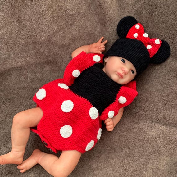 Crocheted Newborn Minnie Mouse Dress 14 Pretty Baby Dress Crochet Patterns Crochet Life
