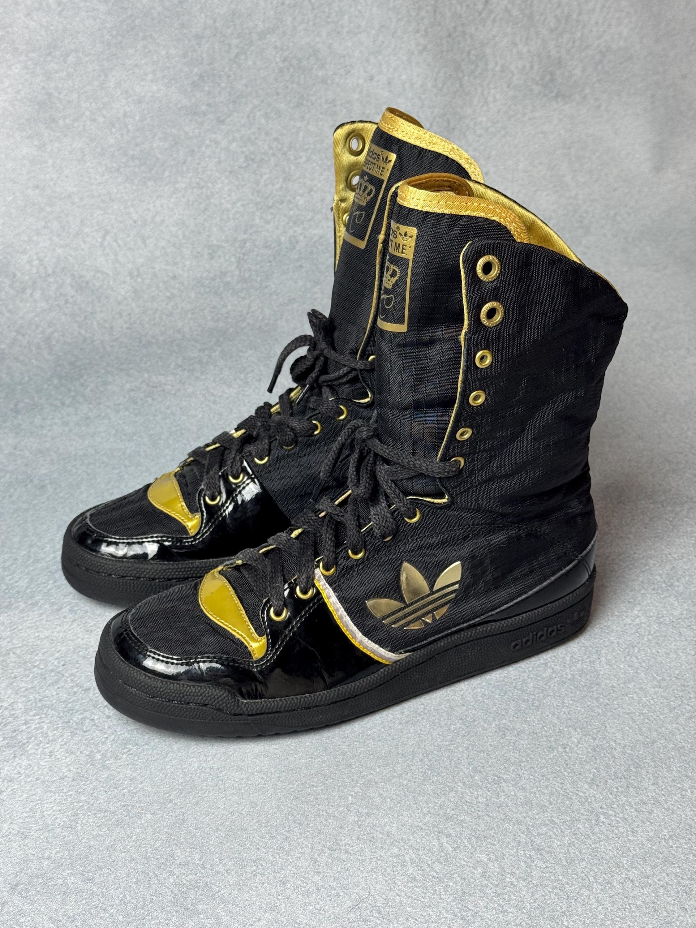 レア adidas ミッシーエリオット　ブーツ　ブラック×ゴールド Adidas missy elliott - Etsy 日本