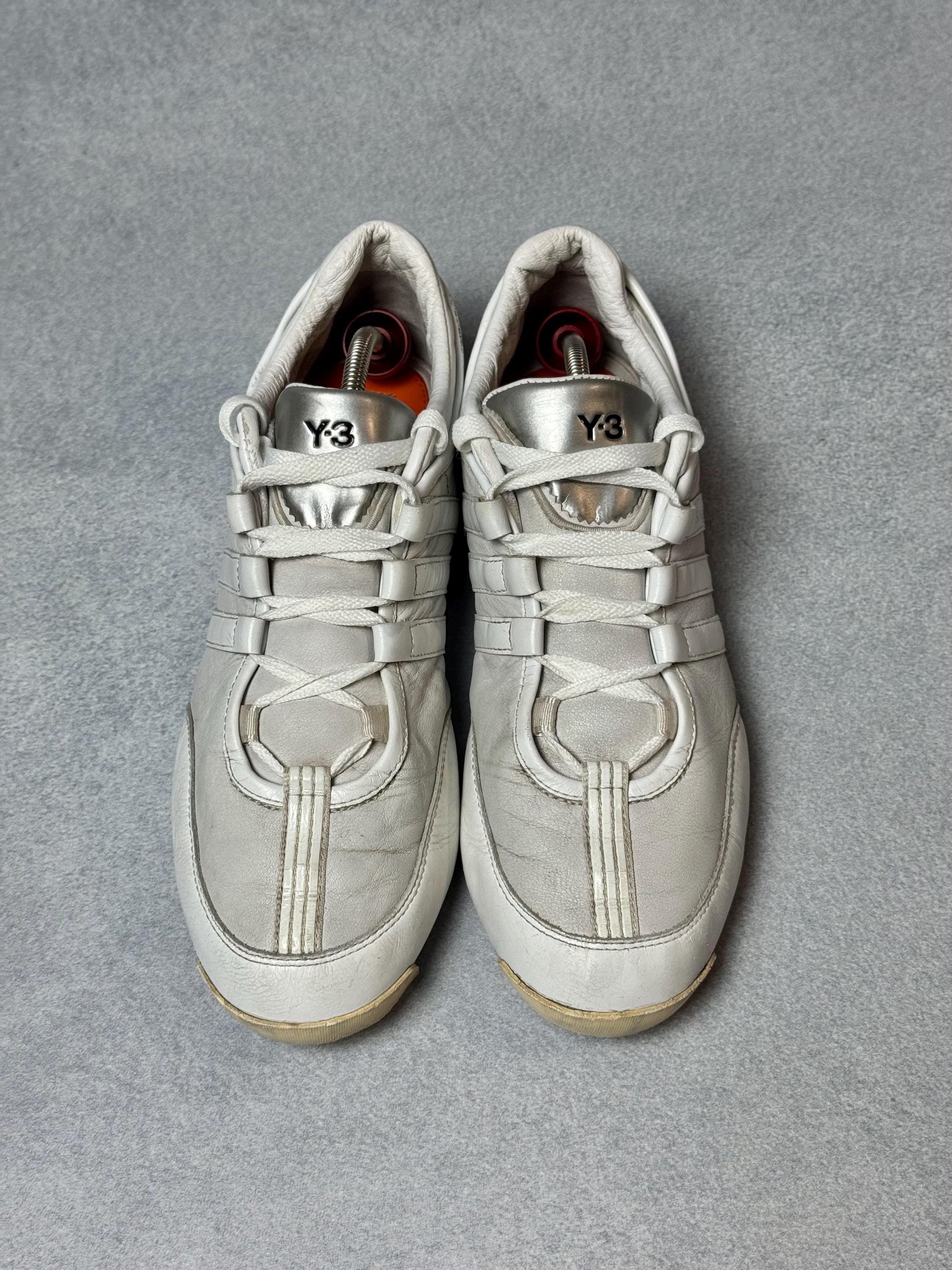 Vintage Adidas Y-3 Yohji Yamamoto Boxing Trainers Leather White 