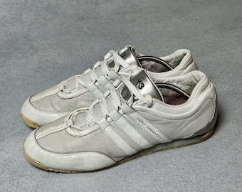 Vintage Adidas Y-3 Yohji Yamamoto Boxing Trainers Leather White Men's Size 41