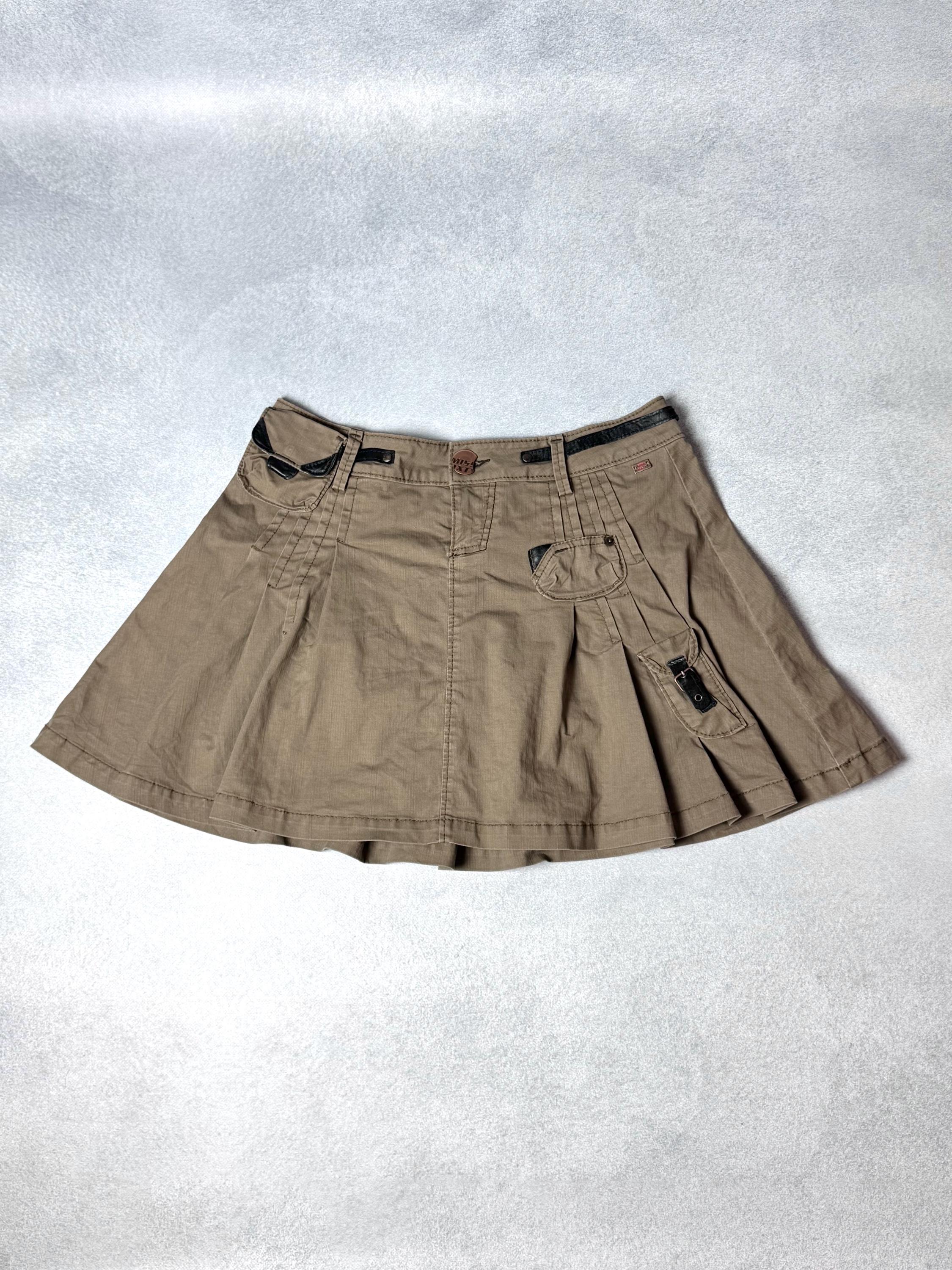 Mid Length Pleated Skirts 60 Miss Sixty Mini Skirt