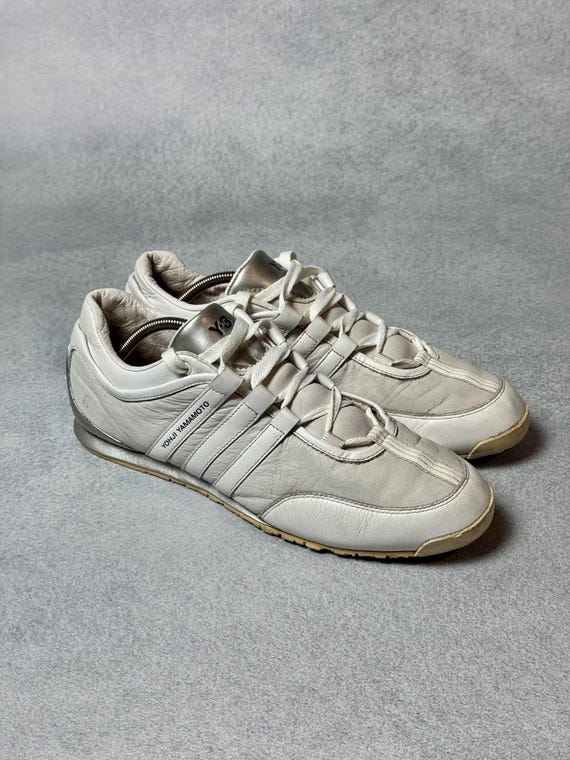Vintage Adidas Y-3 Yohji Yamamoto Boxing Trainers Leather White