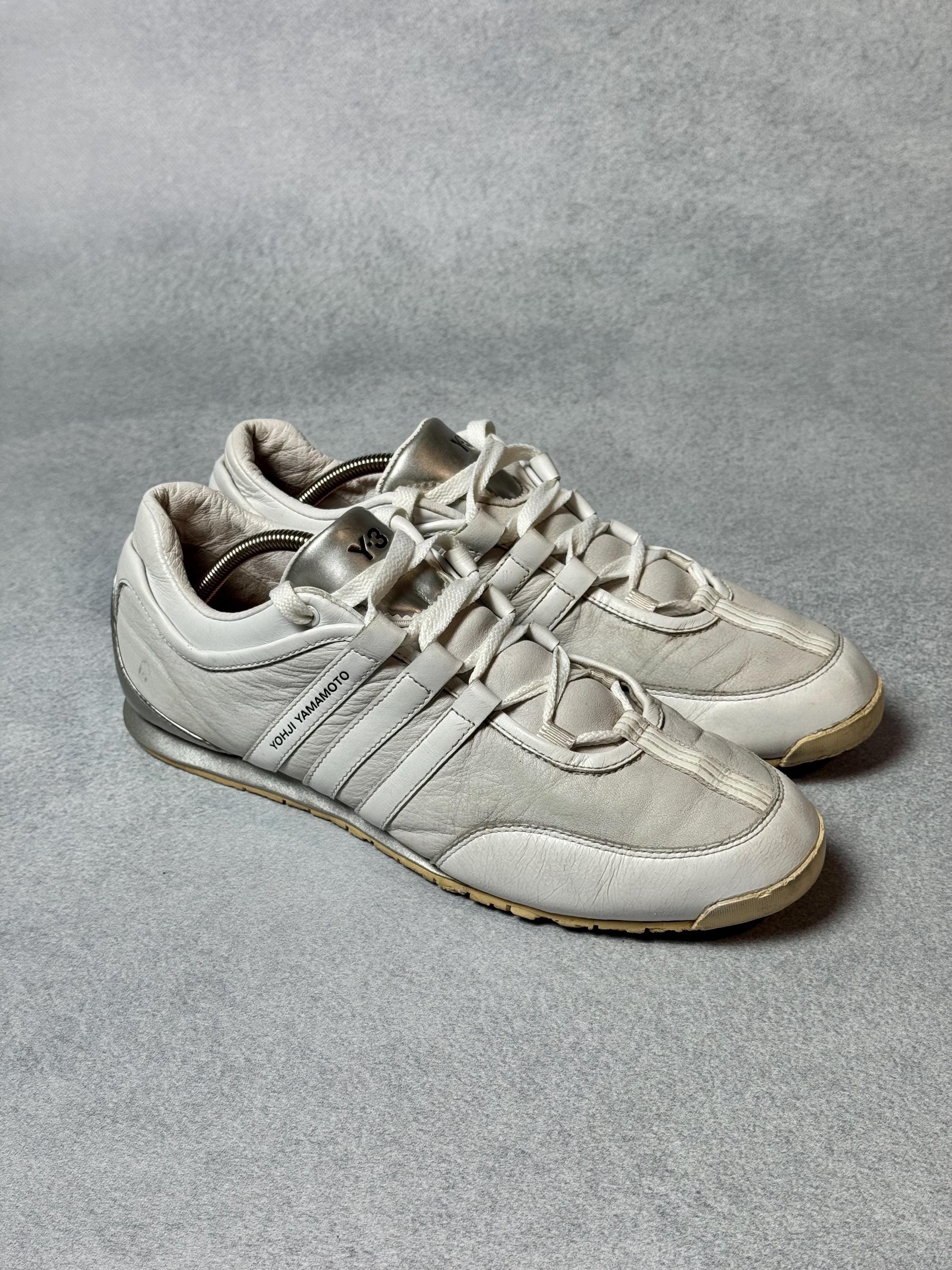 Vintage Adidas Y-3 Yohji Yamamoto Boxing Trainers Leather White