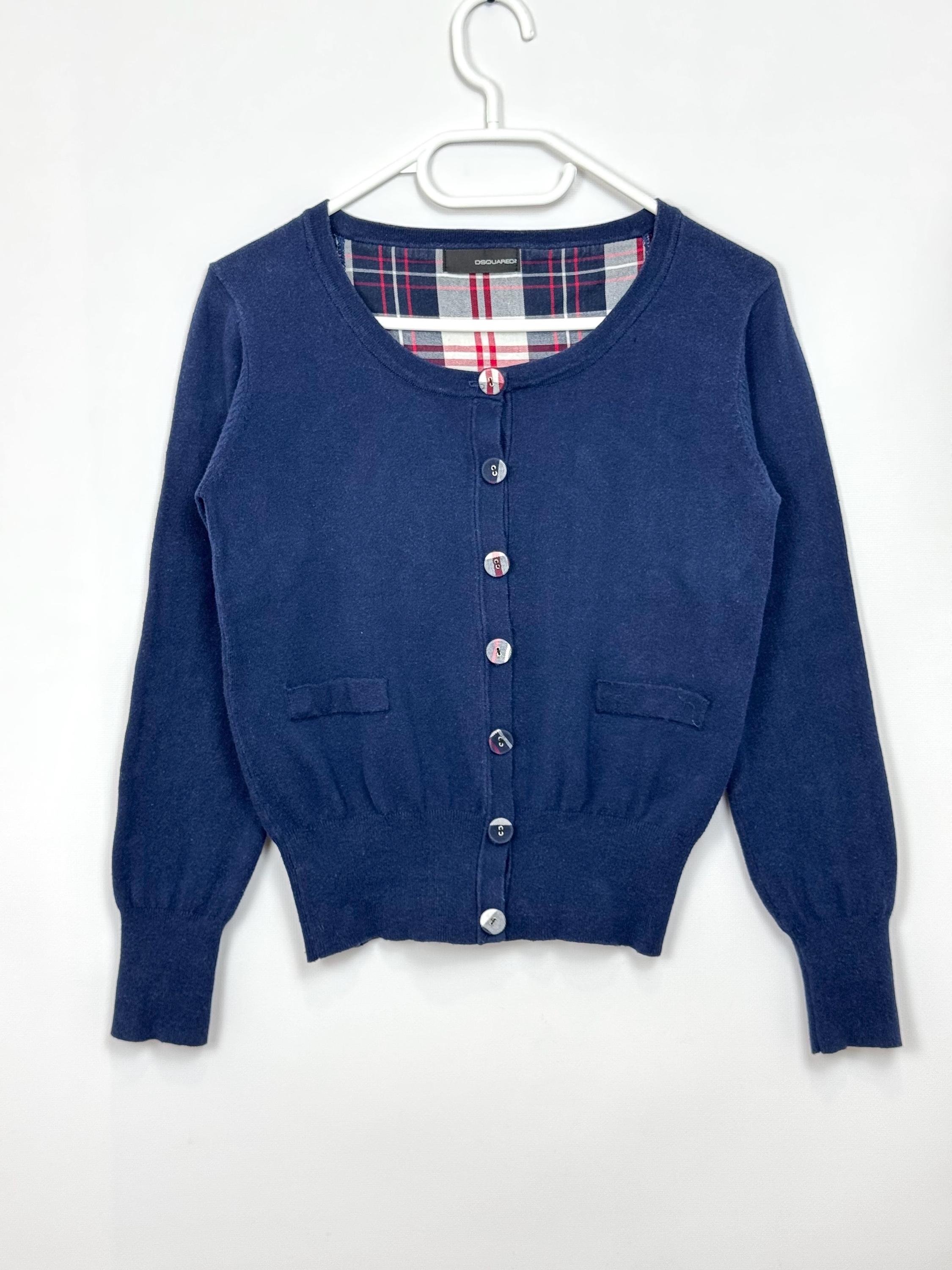 DSQUARED2 Navy Cardigan XS