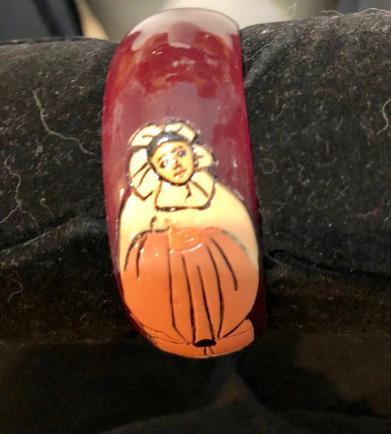ornately carved painted french pierrot the clown b