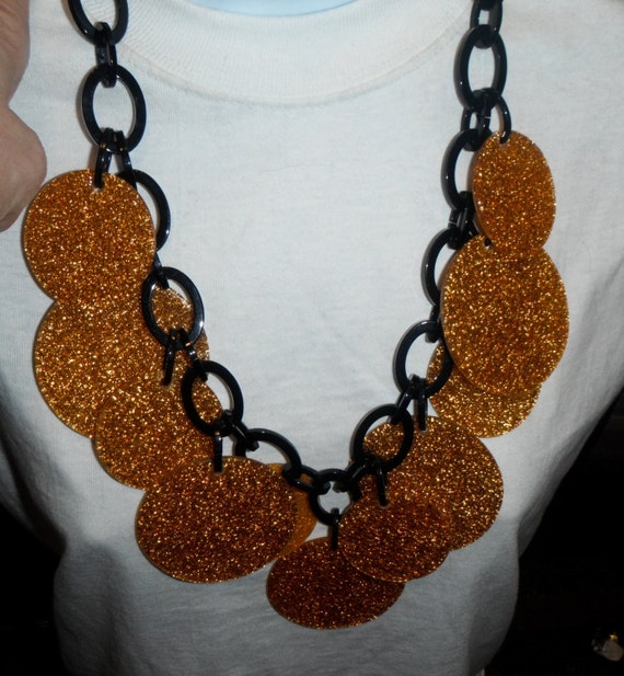 marion godart couture paris bib necklace dangling… - image 2