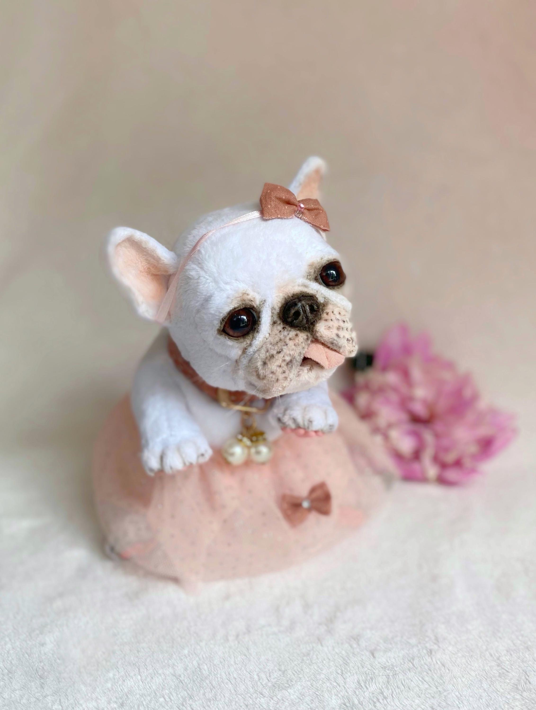 Realistic Toy Dog French Bulldog - Etsy