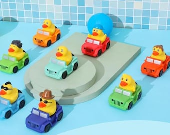 Rubber Duck Jeep Jeeps Assortment Cars Trucks Ducks 8 Different Styles Colors Dashboard Cruise 4 Wheel Drive Cruising