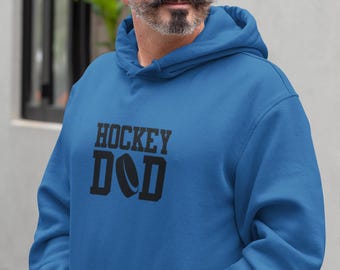 Hockey Dad Hoodie | Hockey Dad Pullover Sweatshirt, Hockey Dad Apparel