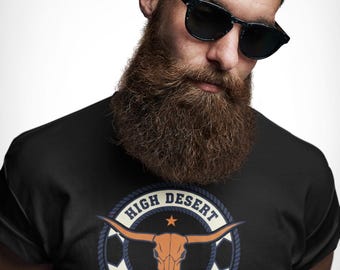 Camiseta del High Desert Rodeo Club / Camisa con insignia del oeste, emblema universitario rústico