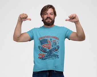 Camiseta del 250 aniversario de Estados Unidos / Edición limitada 1776-2026