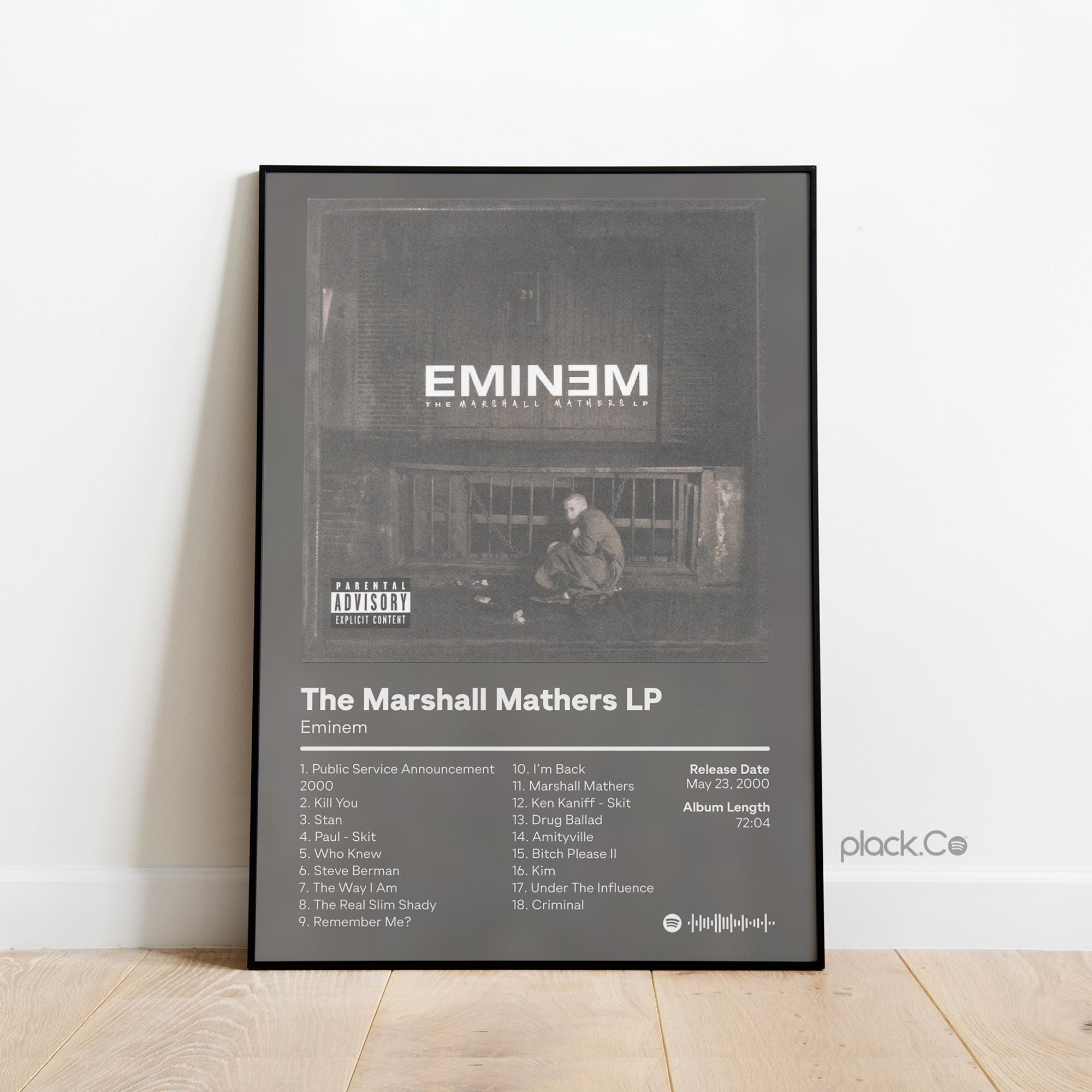 Eminem album cover - Etsy México, image size:2000x2000