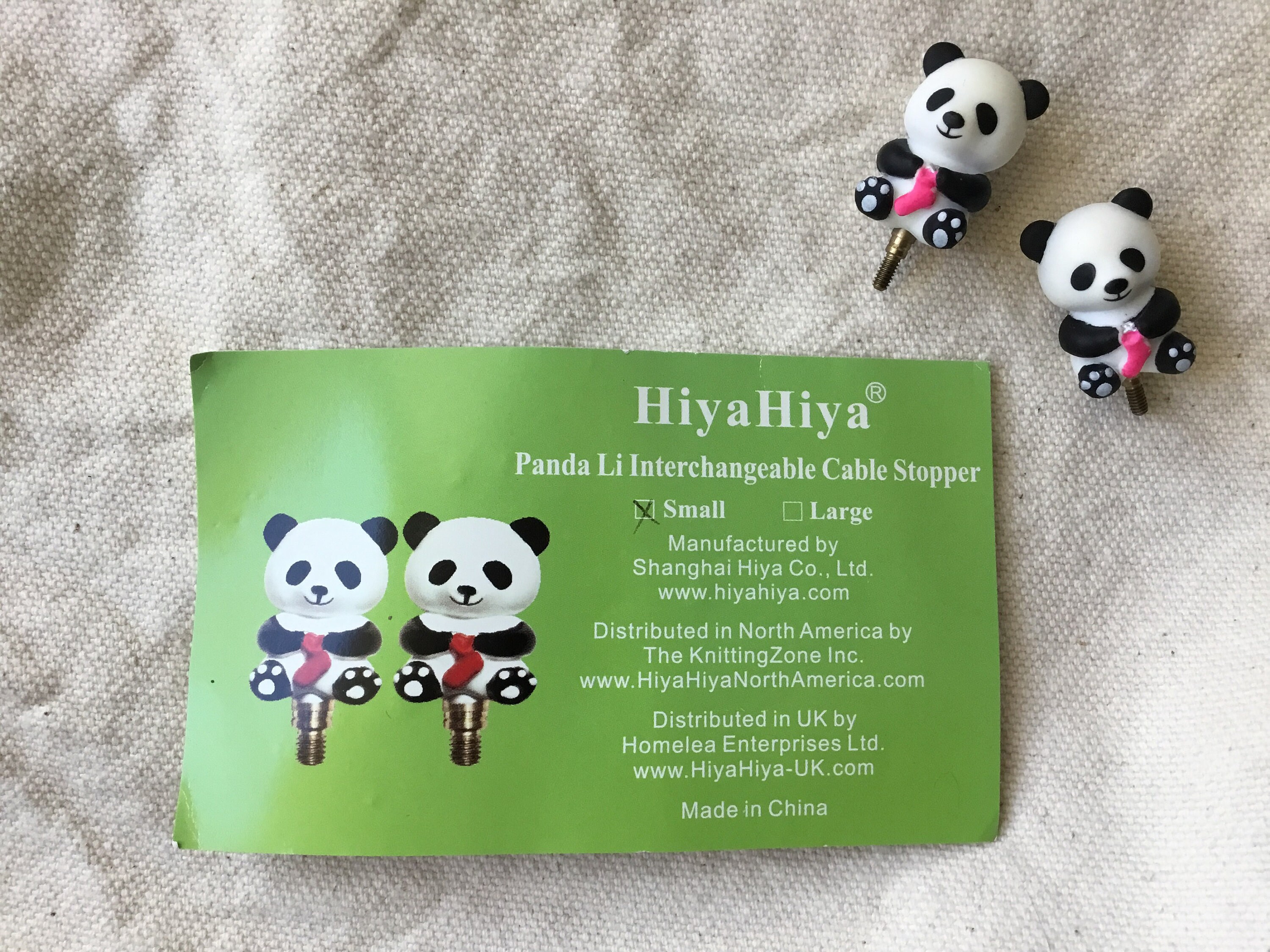 HiyaHiya Sharp Interchangeable Set Small Sizes 5 2 Panda Stoppers for sale  online