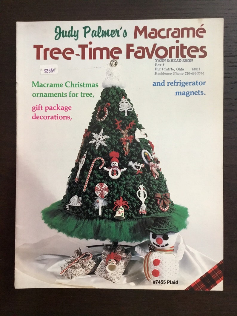 Judy Palmers Macrame Tree-Time Favorites image 1