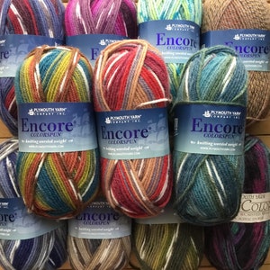 Encore Colorspun by Plymouth NEW COLORS ADDED!