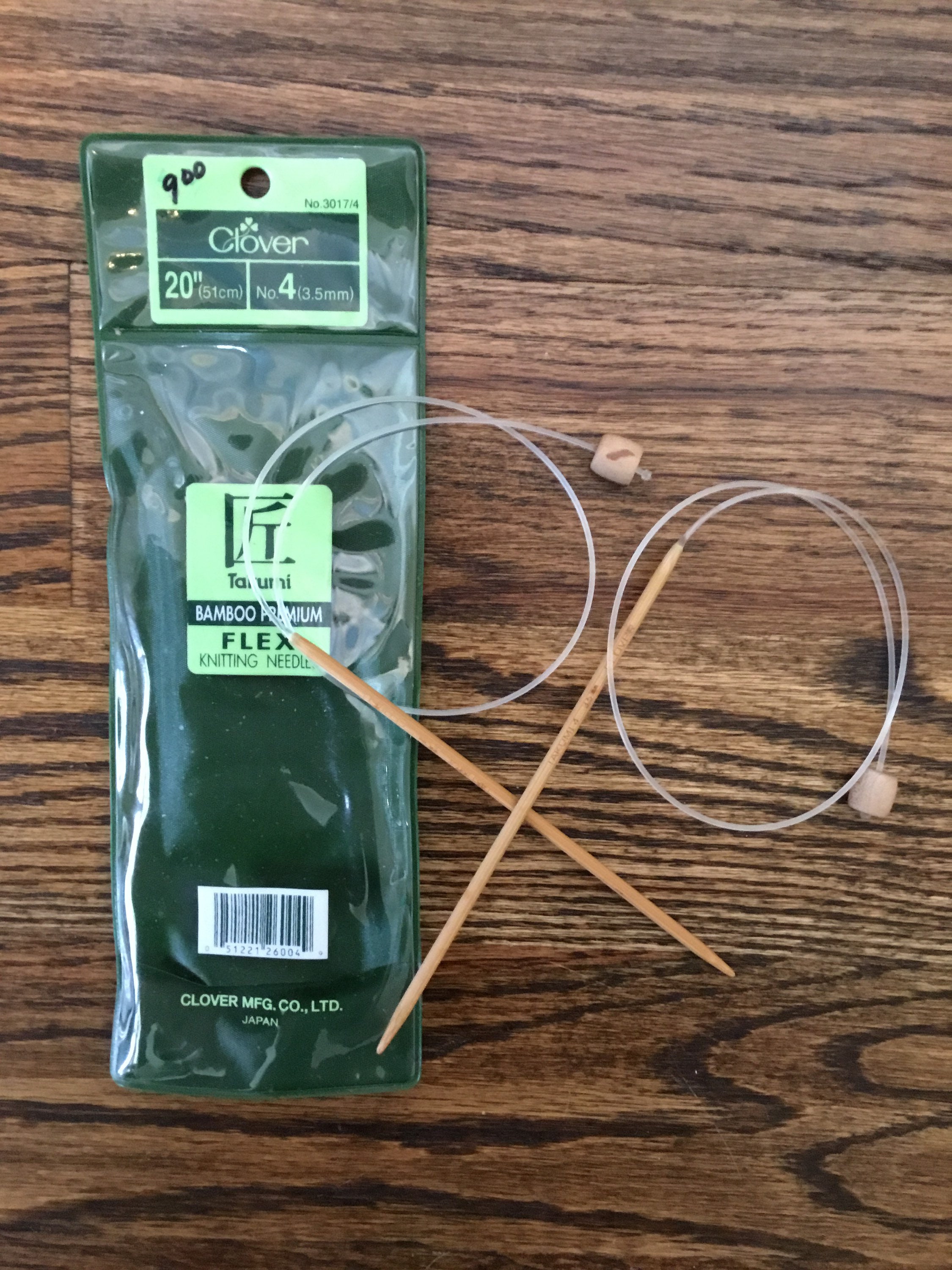 CLEARANCE Clover Bamboo Flex Knitting Needles 