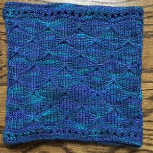 COWL Knitted Butterfly Cowl