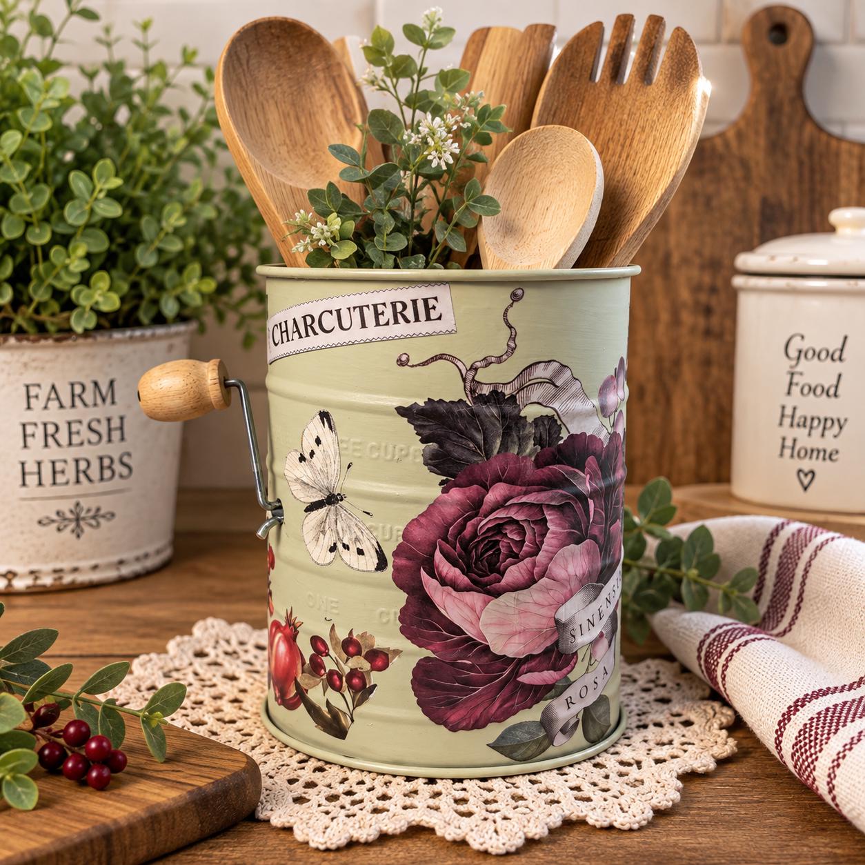 French Utensil Holder - Etsy