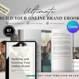 Custom Brand Strategy Guide: Entrepreneur Toolkit (Digital Download)