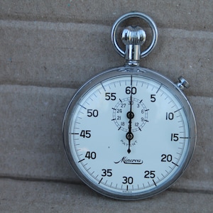 Minerva Stopwatch - Etsy